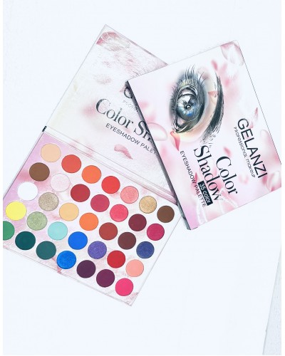 PALETA SOMBRA COLOR SHADOW GELANZI 35 TONOS