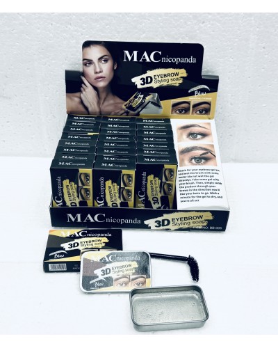 JABON DE CEJA MAC NICOPANDA BB-005 x24 /CAJA