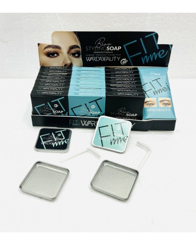 JABON DE CEJA FIT ME WARDA BEAUTY WB-235102 x24 /CAJA