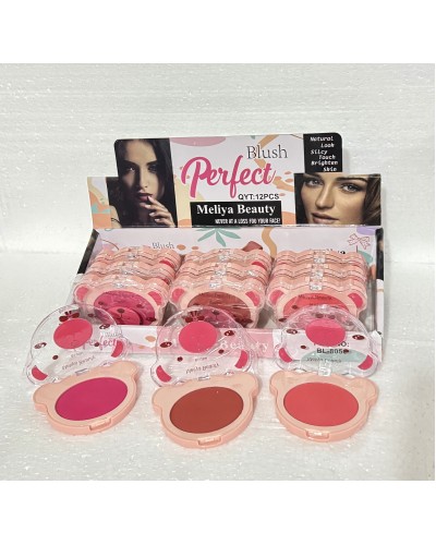 RUBOR MELIYA BEAUTY PERFECT 8050 x12/CAJA