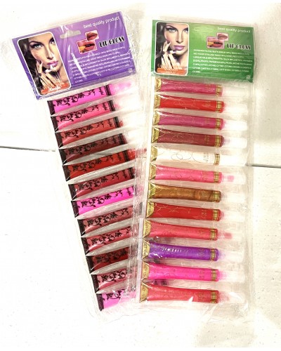 LIP GLOSS   x12/PAQUETE