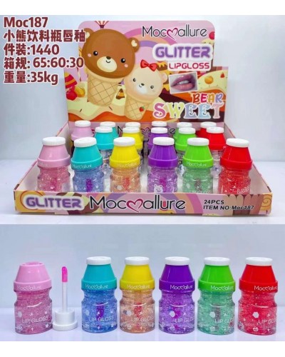 LIP GLOSS BOTELLA MOCALLURE MOC187 x24 /CAJA