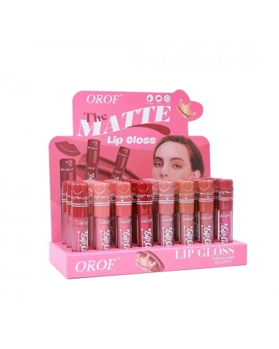 BRILLO MATTE LIP GLOSS OROF G3096 x24 /CAJA
