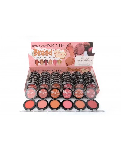 RUBOR BREAD SILKY BLUSH ROMANTIC NOTE RN8052 x48 /CAJA