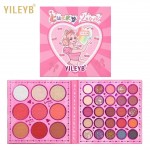 PALETA SOMBRA LUCKY LOVE YILEYB 34 TONOS