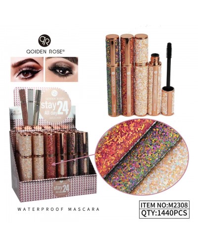 RIMEL QOIDEN ROSE STAY ALL DAY 24  M2308 x24 /CAJA