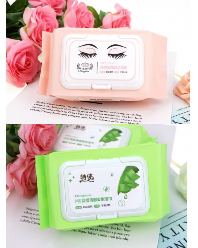 TOALLAS HUAMEDAS DESMAQUILLANTES 120PCS