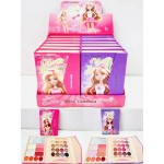 SOMBRA SURTIDAS 29TONOS TIPO LIBRETA BARBIE MISS VANESSA F7002A x12 /CAJA