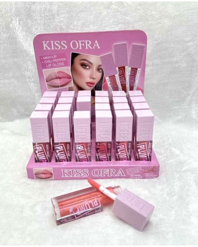LIP GLOSS PLUMP KISS OFRE N6066 x24 /CAJA