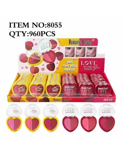 RUBOR LOVE ROMANTIC FLOWER 8055 x48 /CAJA