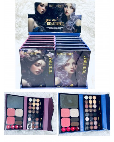 SOMBRA SURTIDAS 33TONOS TIPO LIBRETA BEAUTIFUL TUTU TIME 626L x12 /CAJA