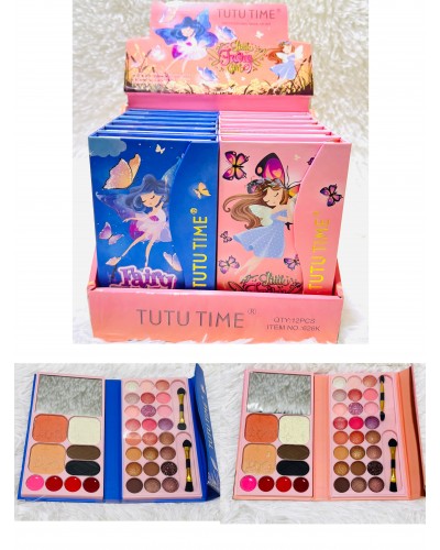 SOMBRA SURTIDAS 33TONOS TIPO LIBRETA FAIRY TUTU TIME 626K x12 /CAJA