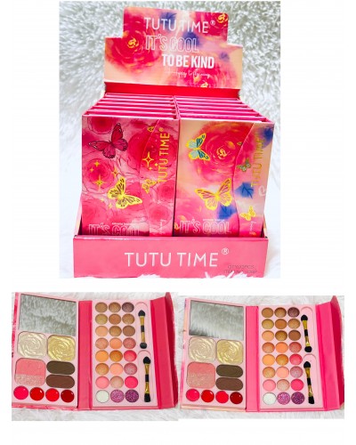 SOMBRA SURTIDAS 33TONOS TIPO LIBRETA MARIPOSA TUTU TIME 626P x12 /CAJA